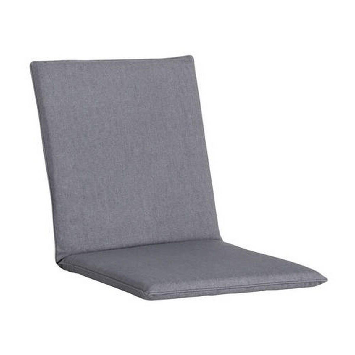 SESSELAUFLAGE in Grau Uni  - Grau, Basics, Textil (49/4/97cm)