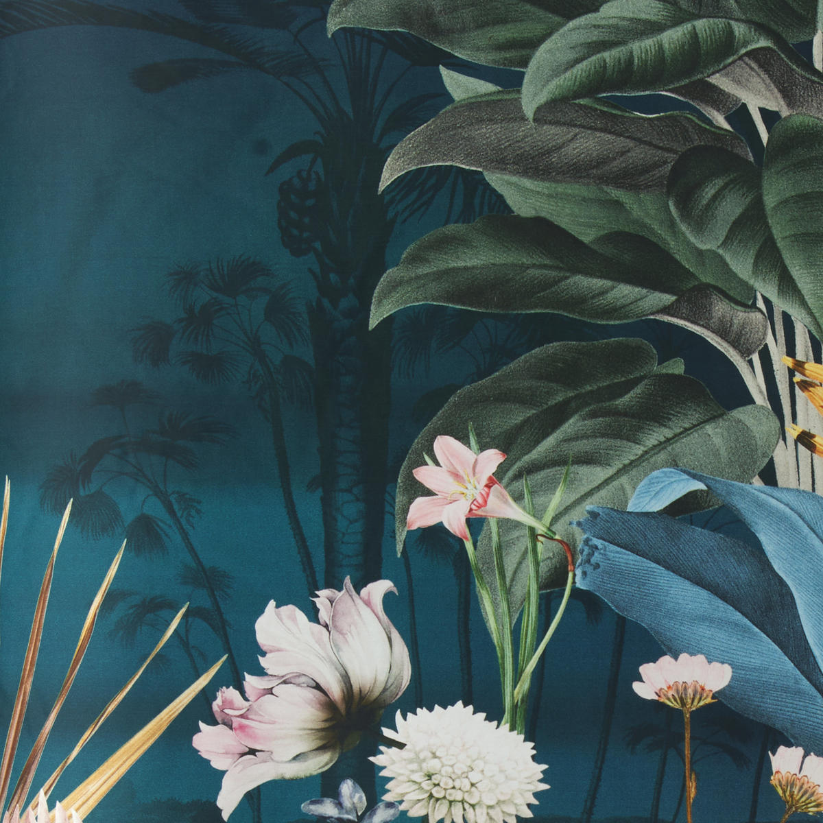 WENDEBETTWÄSCHE Makosatin 135/200 cm  - Jadegrün, LIFESTYLE, Textil (135/200cm) - Ambiente