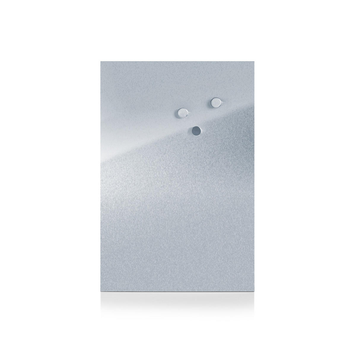 MAGNETTAFEL 60/40/1,4 cm  - Silberfarben, Basics, Metall (60/40/1,4cm) - Zeller Present