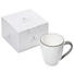 KAFFEEBECHER 300 ml - Weiß/Grau, LIFESTYLE, Keramik (12/10,5/9cm) - Gmundner KAFFEEBECHER 300 ml - Weiß/Grau, LIFESTYLE, Keramik (12/10,5/9cm) - Gmundner