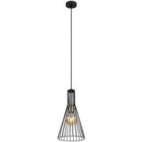 HÄNGLAMPA 20/120 cm  - svart, Basics, metall (20/120cm) - Globo