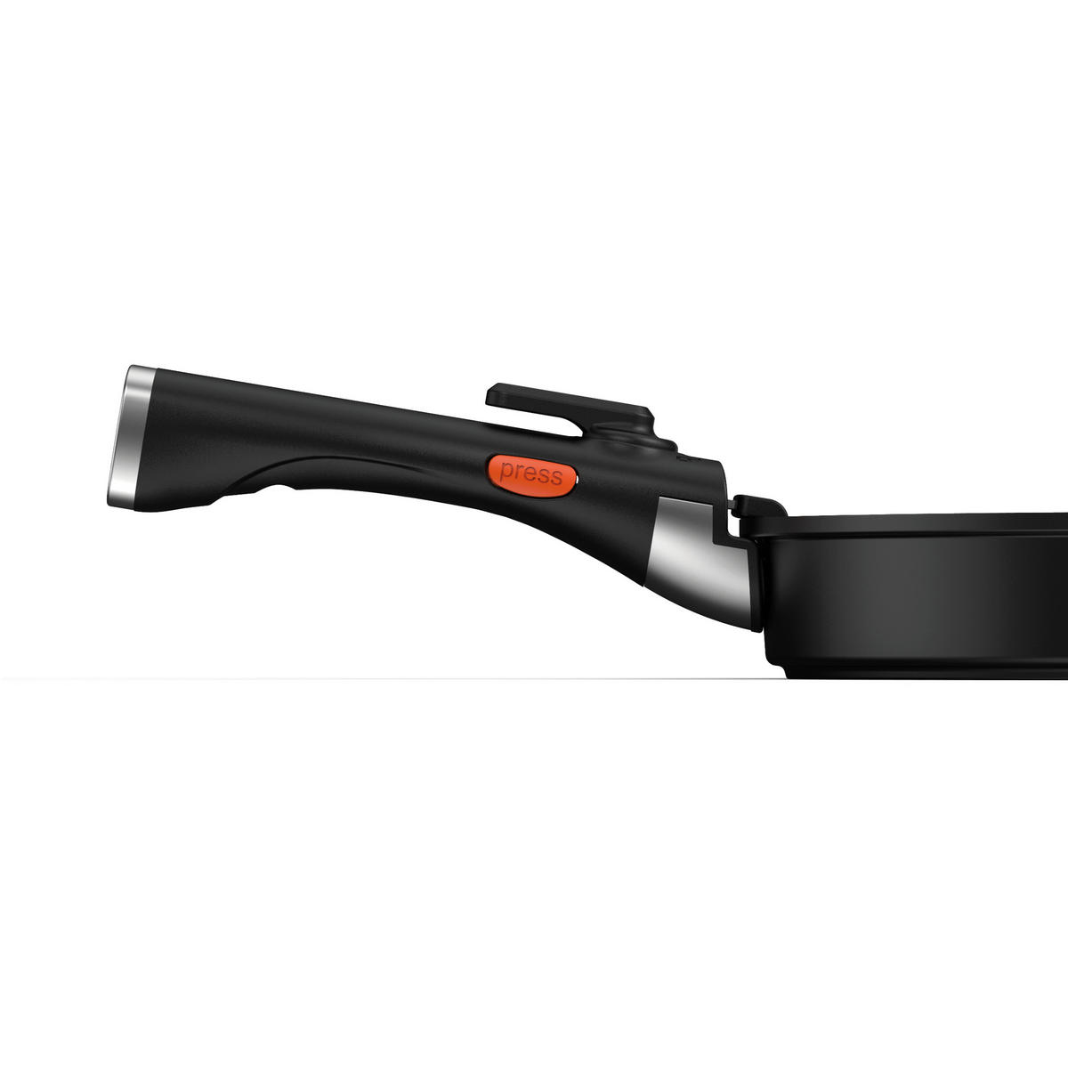KOCHTOPFSET 10-teilig  - Schwarz, Basics, Glas/Metall (30.3/32/32.6cm) - Masterpro