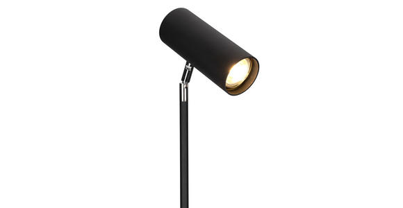 STEHLEUCHTE 27/140 cm - Schwarz, Design, Metall (27/140cm) - Novel