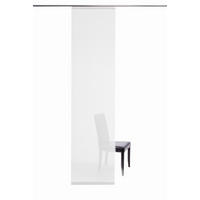 FLÄCHENVORHANG in Weiß transparent  - Weiß, Design, Textil (60/245cm)