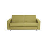SCHLAFSOFA in Textil Grün  - Chromfarben/Grün, Konventionell, Textil/Metall (195/84/100cm) - Bali