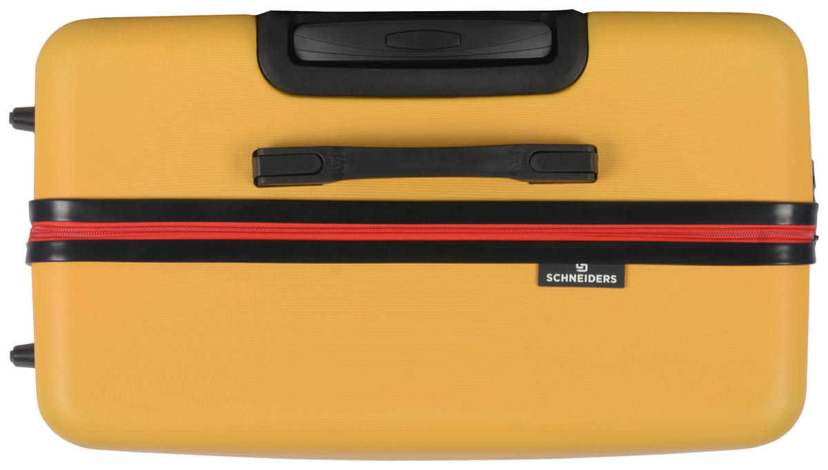 SET VALIZE DE CĂLĂTORIE - galben curry, Design, plastic (53/76/30.5cm) - Schneiders