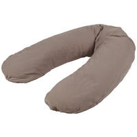 STILLKISSEN Musselin  35/190 cm  - Taupe, Trend, Textil (35/190cm) - Patinio