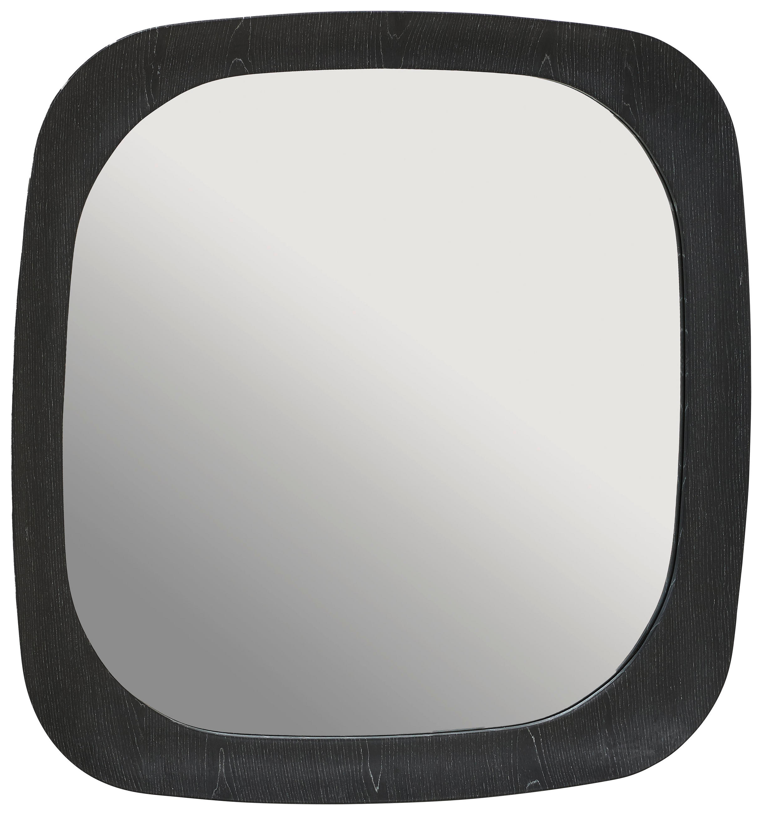WANDSPIEGEL 100/100/5 cm  - Schwarz, LIFESTYLE, Glas/Holzwerkstoff (100/100/5cm) - Xora