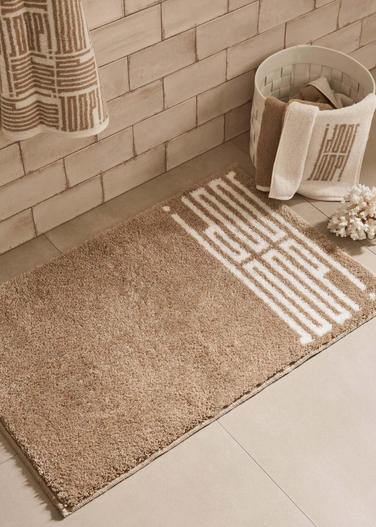 BADTEPPICH Creme 70/120 cm  - Creme, Basics, Naturmaterialien/Textil (70/120cm) - Joop!