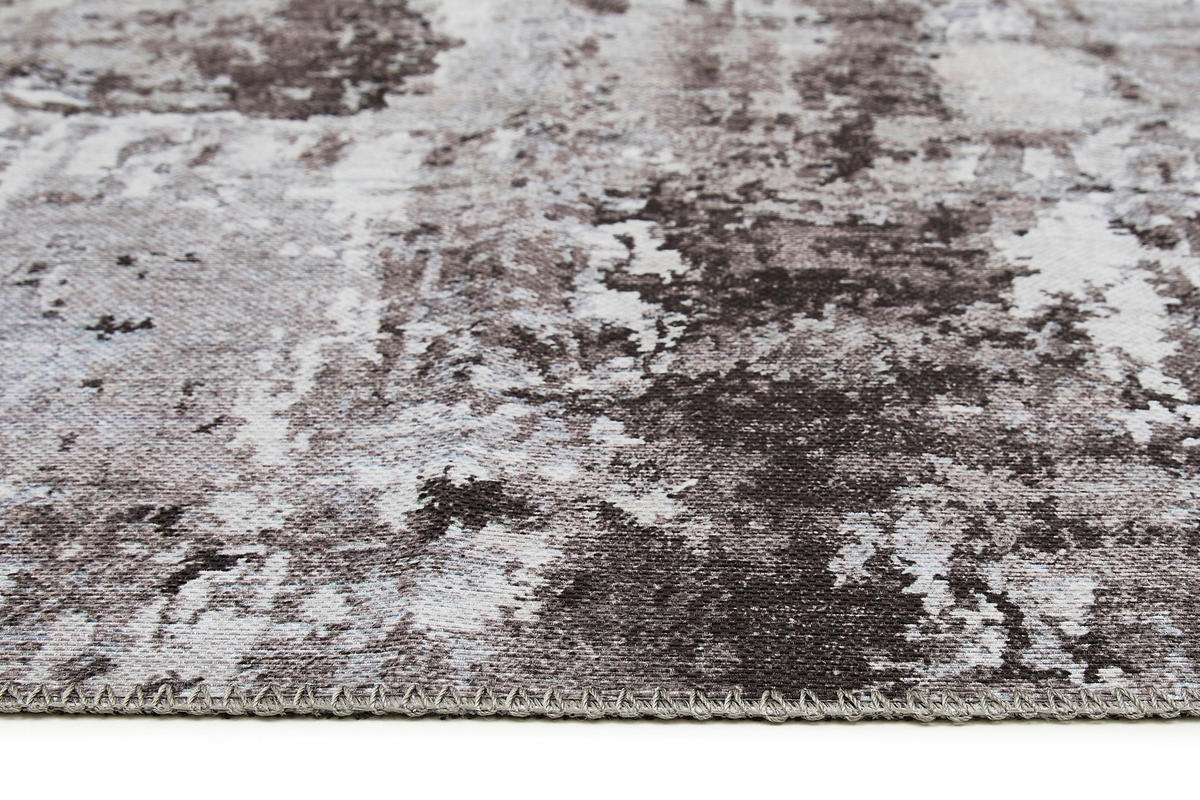 VINTAGE-TEPPICH 120/170 cm Lago Anthrazit, Grau  - Anthrazit/Grau, Design, Textil (120/170cm) - Novel