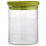 VORRATSDOSE 0,7 L - Klar/Grün, Basics, Glas/Kunststoff (9,5/11,7cm) - Homeware VORRATSDOSE 0,7 L - Klar/Grün, Basics, Glas/Kunststoff (9,5/11,7cm) - Homeware