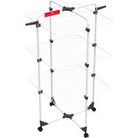 RUHASZÁRÍTÓ TORONY - fehér, Basics, fém (5/127,5/71cm) - Vileda