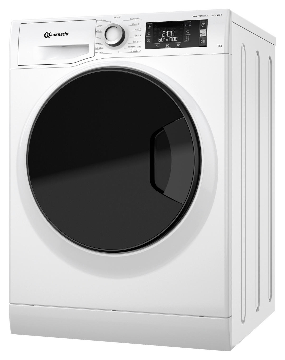 WASCHMASCHINE WM ELITE 8 A  - Weiß, Trend (59,5/85/60,5cm) - Bauknecht