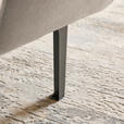 ECKSOFA in Chenille Beige  167/311 cm  - Beige/Schwarz, Design, Textil/Metall (167/311cm) - Xora