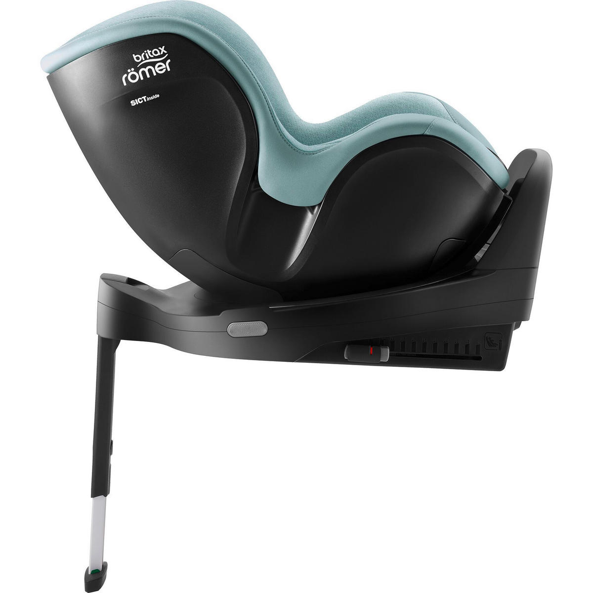 REBOARDER-KINDERSITZ Dualfix Pro M  - Pastellblau, Basics, Textil (44/48/74cm) - Britax Römer