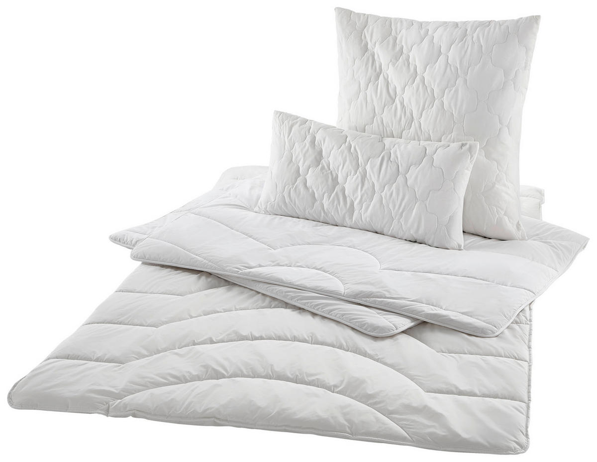 POPLUN CJELOGODIŠNJI 200/200 cm  GOTS  - bijela, tekstil (200/200cm) - Bio:Vio