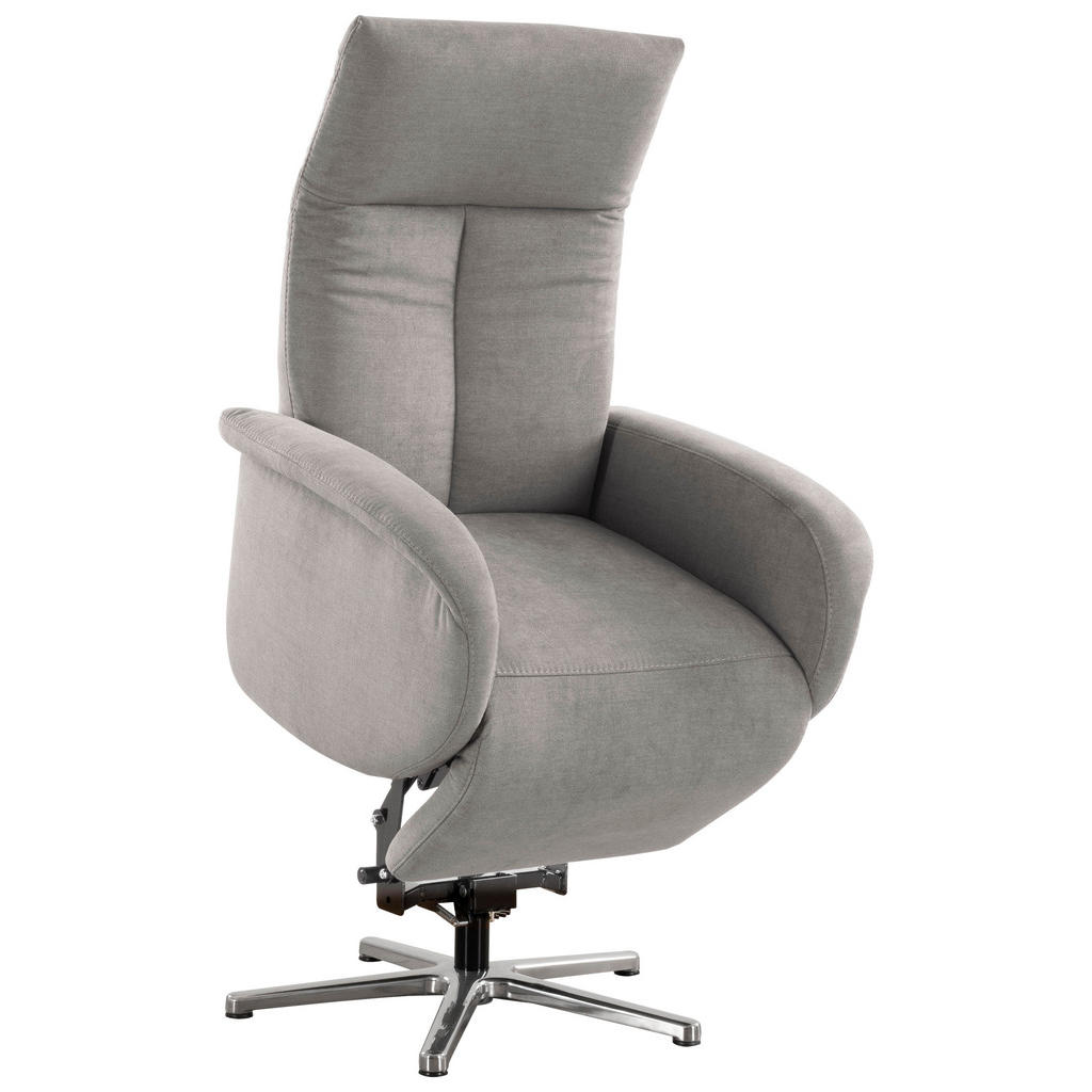Thumbnail - Sit & More Relaxsessel, Silber, Textil, 75x112x82 cm, Goldenes M, Oeko-Tex® Standard 100, Made in Europe, DGM-Klimapakt,...