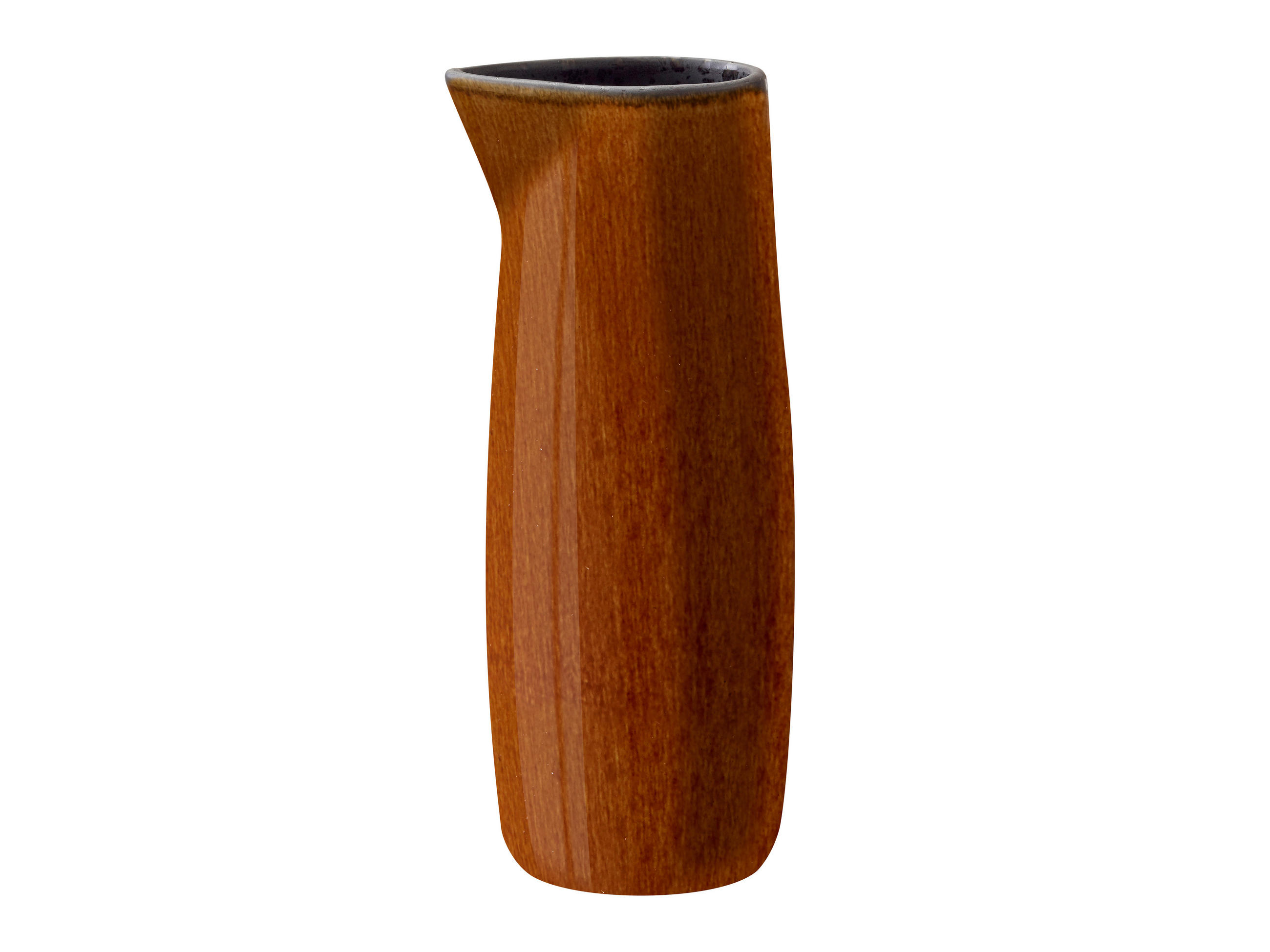 MILCHKÄNNCHEN - Bernsteinfarben/Schwarz, Basics, Keramik (0,5l) - Bitz