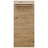 GARDEROBENPANEEL Balkeneiche furniert lackiert Eichefarben, Weiß - Eichefarben/Weiß, Design, Holz (80/183/27cm) - Dieter Knoll