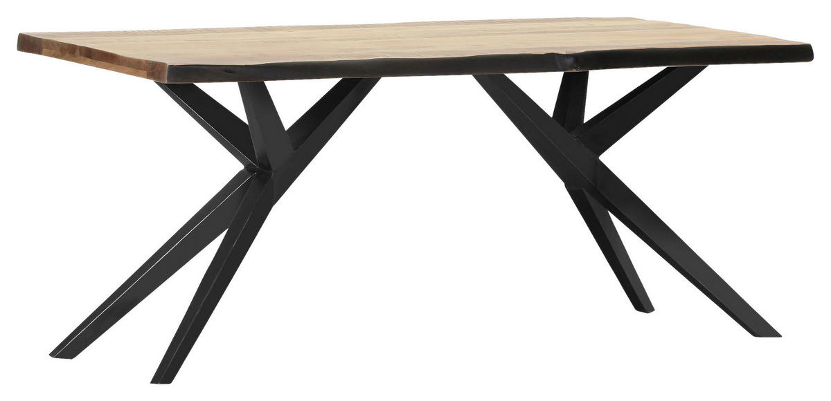 TISCHPLATTE Akaziefarben   - Akaziefarben, Design, Holz (180/90/5cm) - Landscape