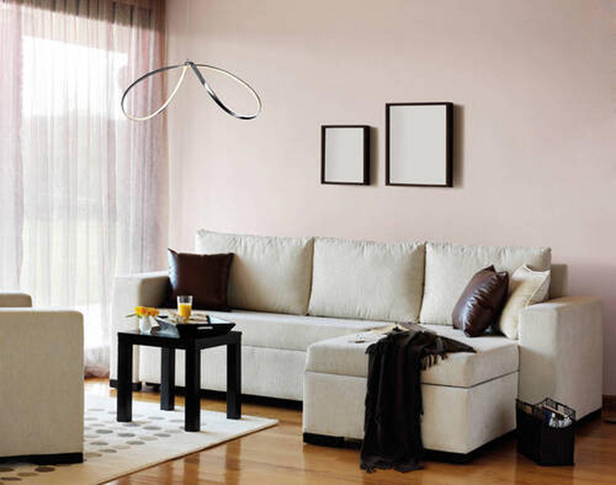 LED-HÄNGELEUCHTE LOOP LINE 72/32/120 cm   - Chromfarben, Design, Metall (72/32/120cm) - Näve