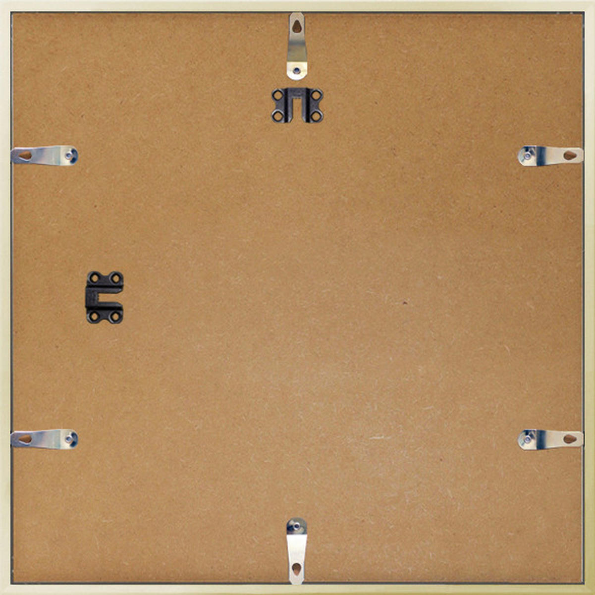 BILDERRAHMEN - Goldfarben, Basics, Papier/Holzwerkstoff (40/40/1,8cm)
