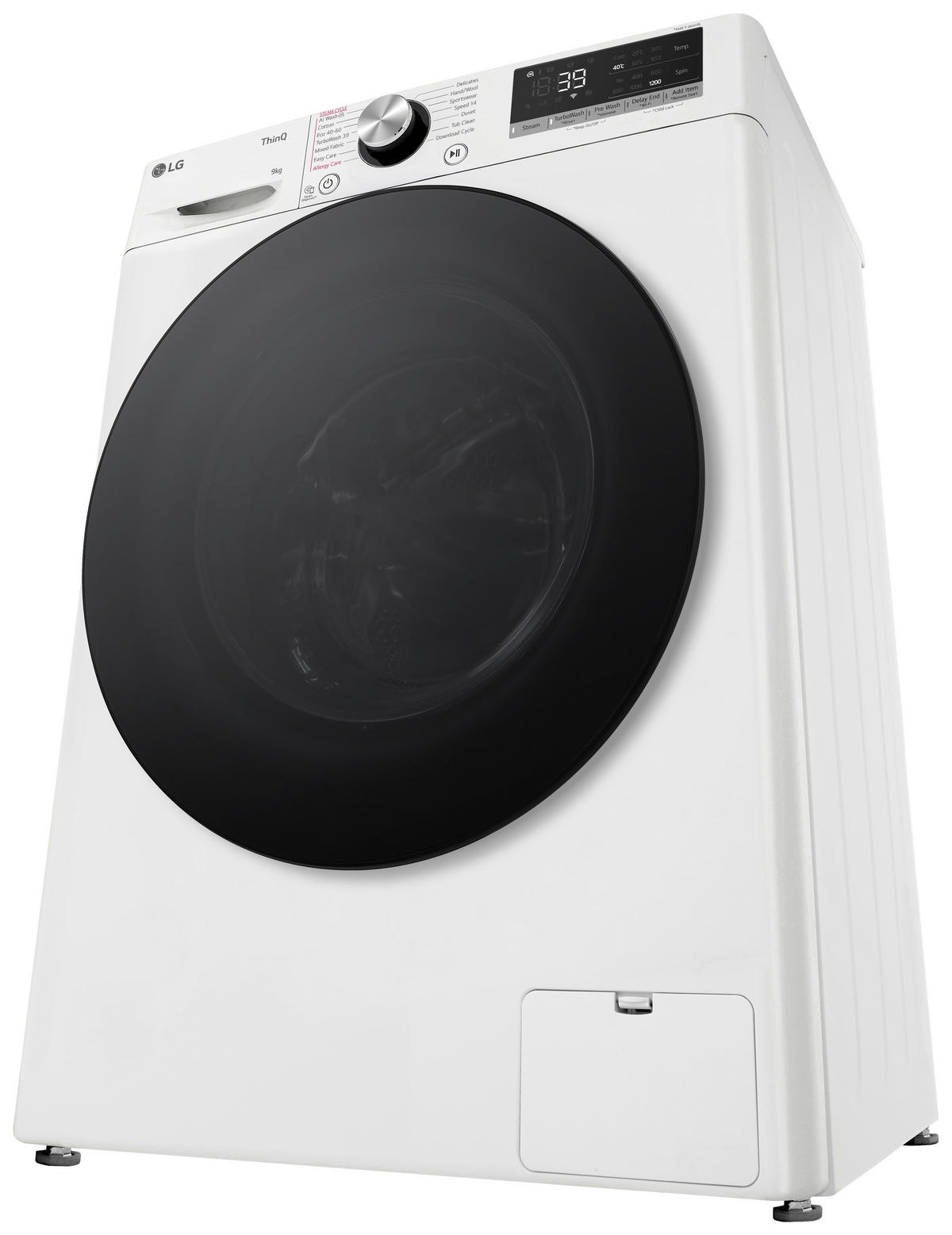 WASCHMASCHINE F2V7SLIM9   - Weiß, Basics, Glas/Kunststoff (60/85/47,5cm) - LG