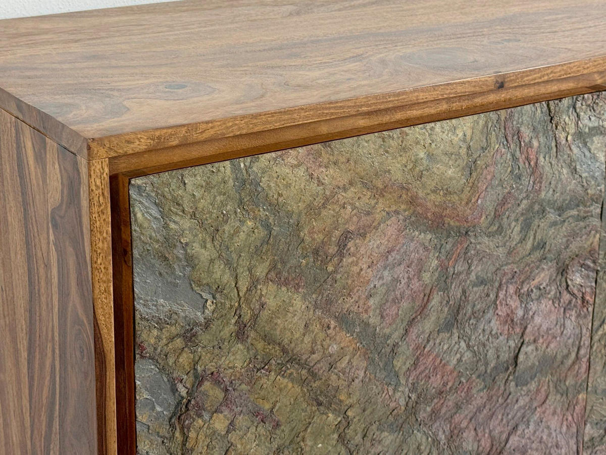 SIDEBOARD  in 150/55/40 cm  - Sheeshamfarben/Multicolor, Design, Holz/Metall (150/55/40cm) - MID.YOU