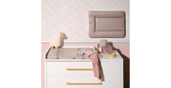 WICKELAUFLAGE 85/72 cm   - Taupe, Trend, Kunststoff (85/72cm) - My Baby Lou