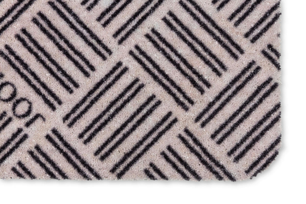 FUSSMATTE - Naturfarben, Design, Kunststoff (67/110cm) - Joop!