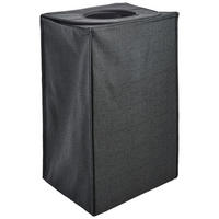 WÄSCHEKORB - Dunkelgrau, Basics, Textil (40/63/30cm) - Ambia Home