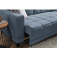 ECKSOFA  in Webstoff Blau  302/216 cm  - Blau/Schwarz, Design, Holz/Textil (302/216cm) - Xora