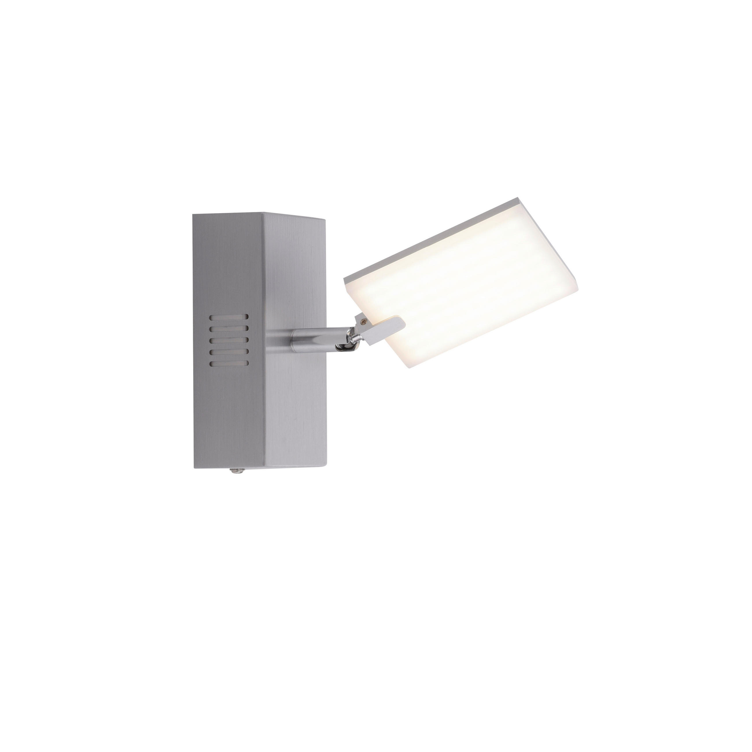 LED-STRAHLER PURE-MIRA 20/7,5/9,7 cm   - Alufarben, Design, Kunststoff/Metall (20/7,5/9,7cm) - Neuhaus PURE