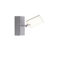 LED-STRAHLER 20/7,5/9,7 cm   - Alufarben, Design, Kunststoff/Metall (20/7,5/9,7cm) - Neuhaus PURE