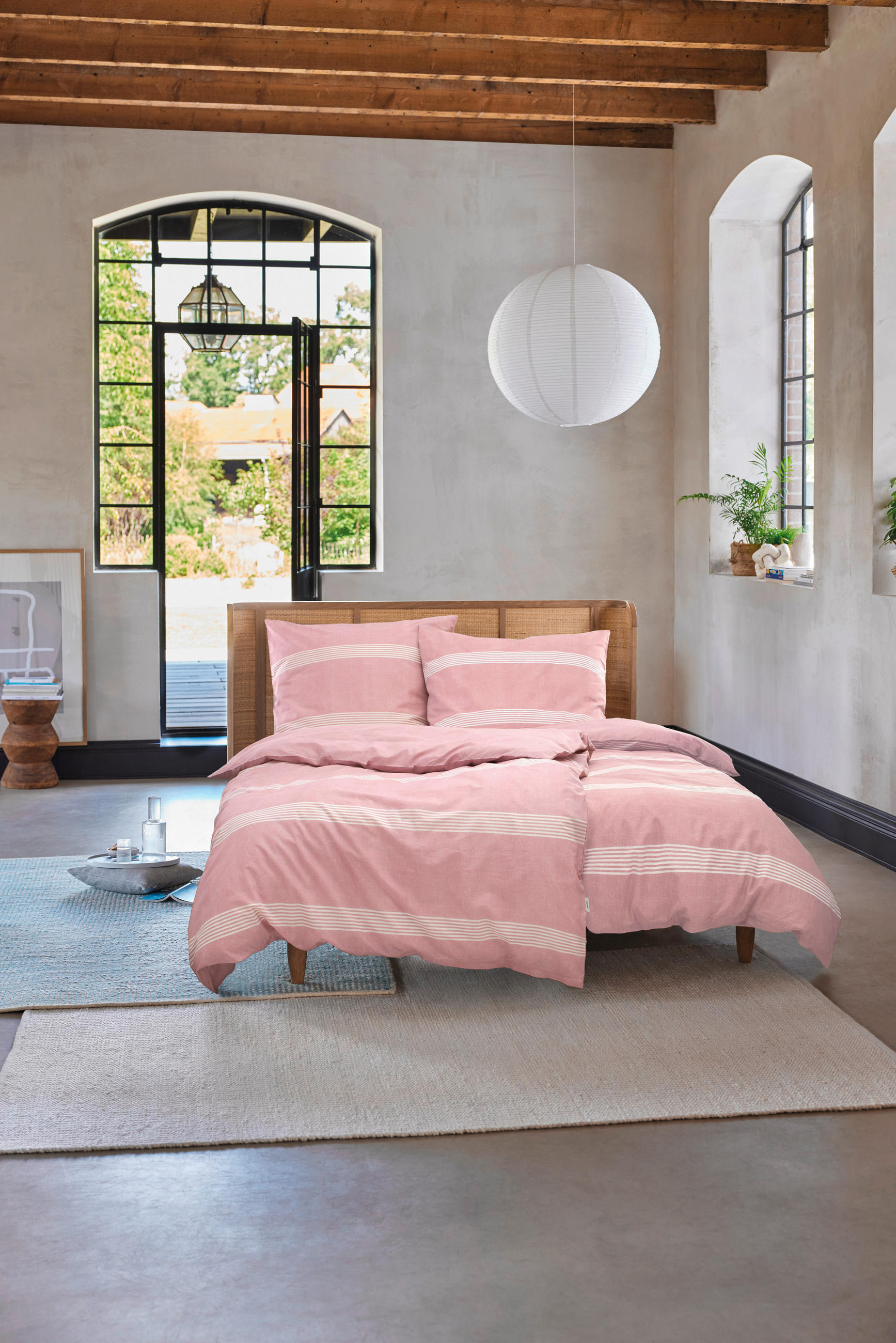 WENDEBETTWÄSCHE E-Cady Renforcé 135/200 cm  - Beige/Creme, Basics, Textil (135/200cm) - Esprit