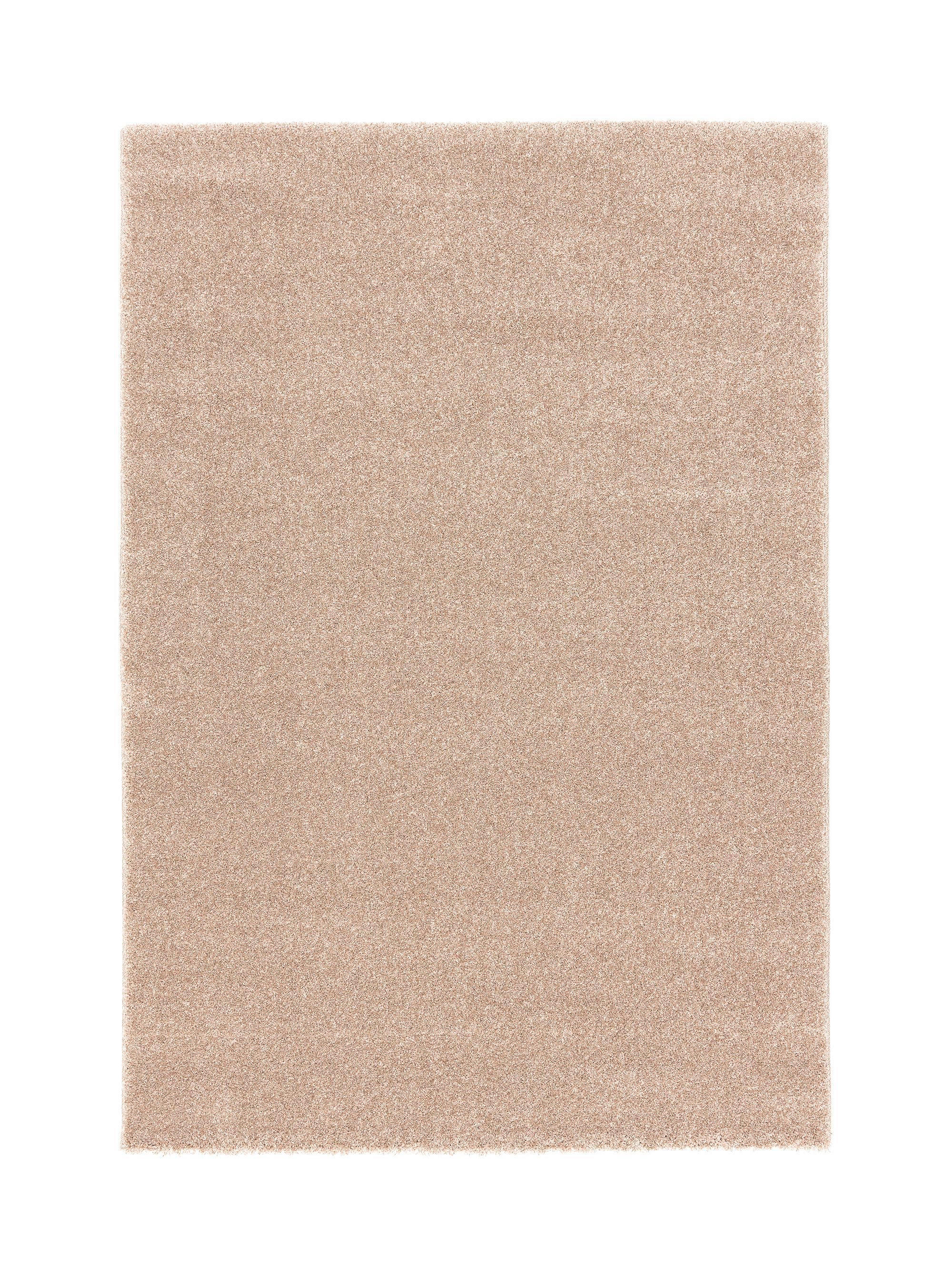 HOCHFLORTEPPICH 200/290 cm  - Haselnussfarben, Basics, Textil (200/290cm) - Novel