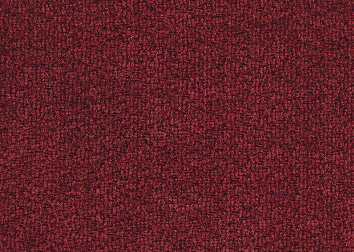 ECKSOFA in Webstoff Rot  - Rot/Schwarz, Konventionell, Kunststoff/Textil (165/224cm) - Xora