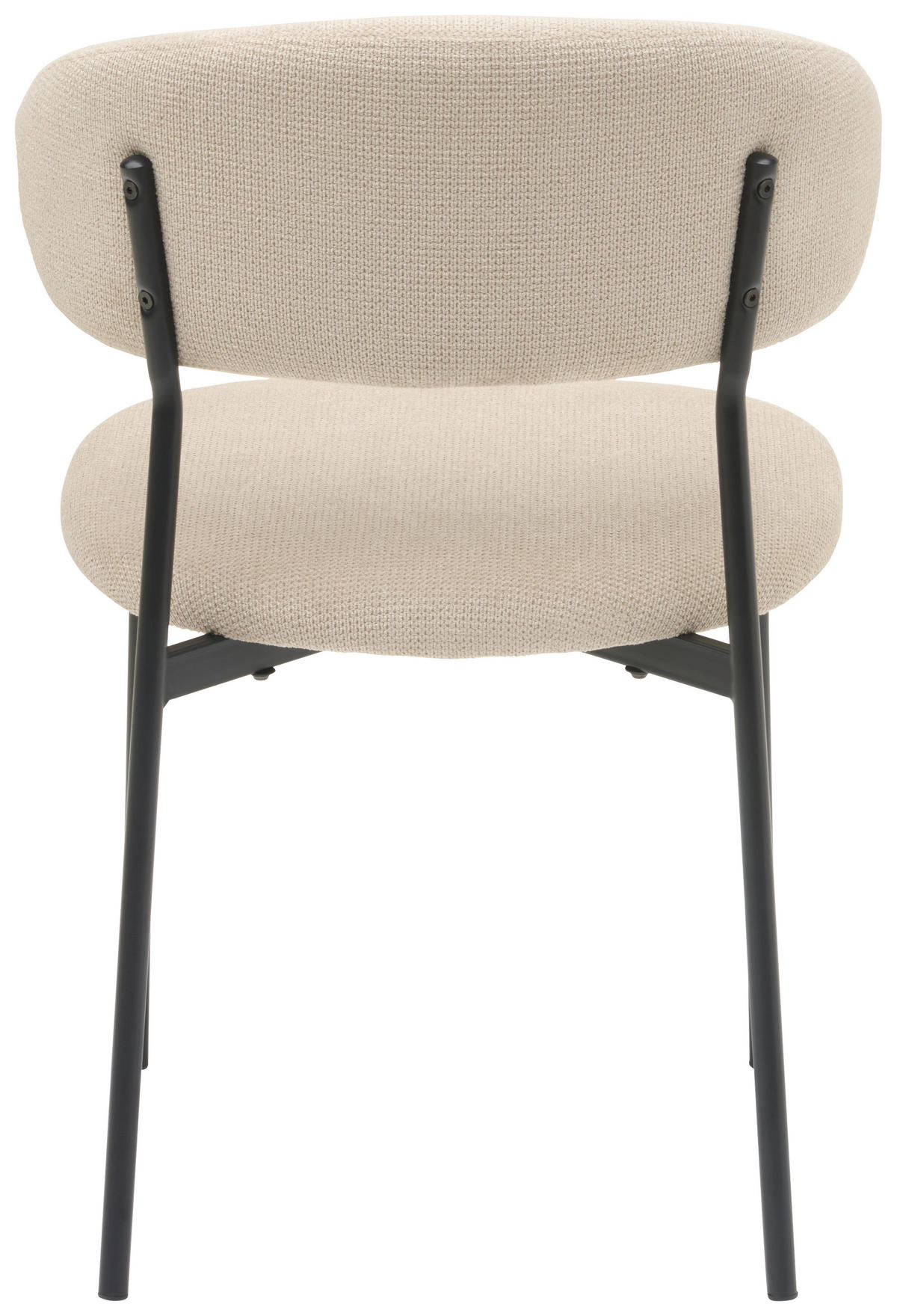 ŽIDLE, černá, béžová - černá/béžová, Konvenční, kov/textil (53/80/57cm) - MID.YOU