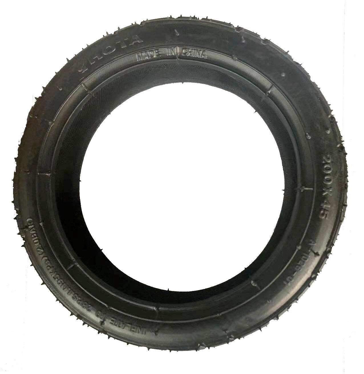 ERSATZ-REIFENMANTEL - Schwarz, Basics, Kunststoff (19.2cm) - Jimmylee