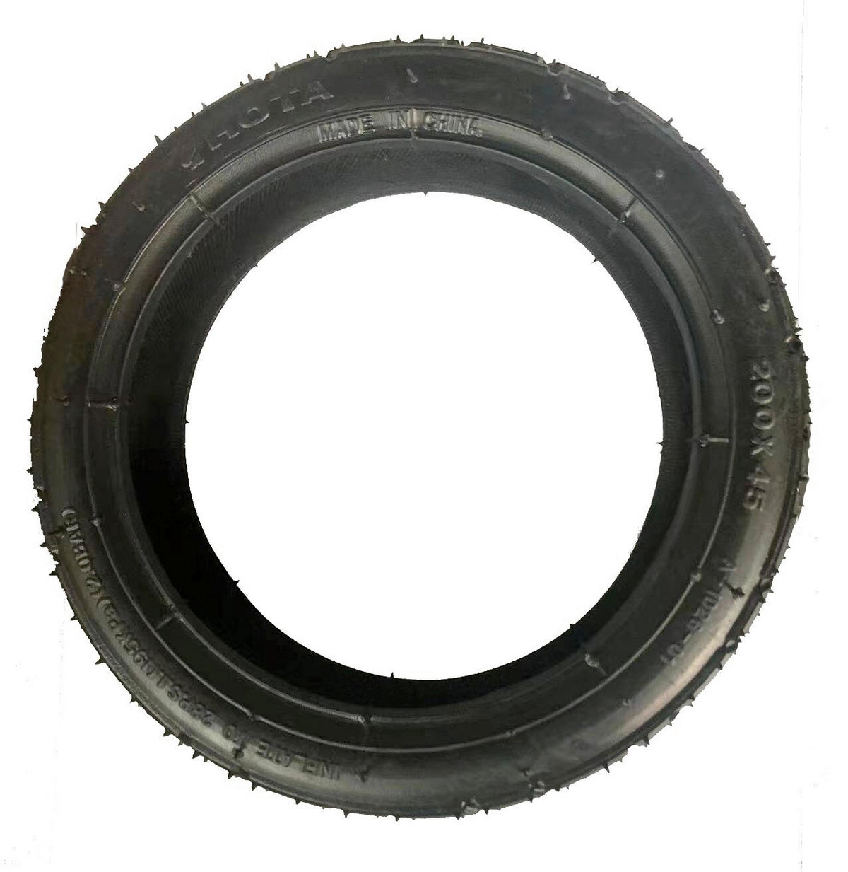 ERSATZ-REIFENMANTEL - Schwarz, Basics, Kunststoff (19.2cm) - Jimmylee