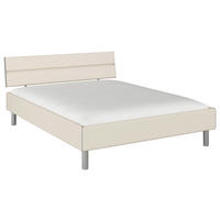 BETT 160/200 cm,  in Champagner,  - Champagner/Alufarben, Design, Metall (160/200cm) - Carryhome