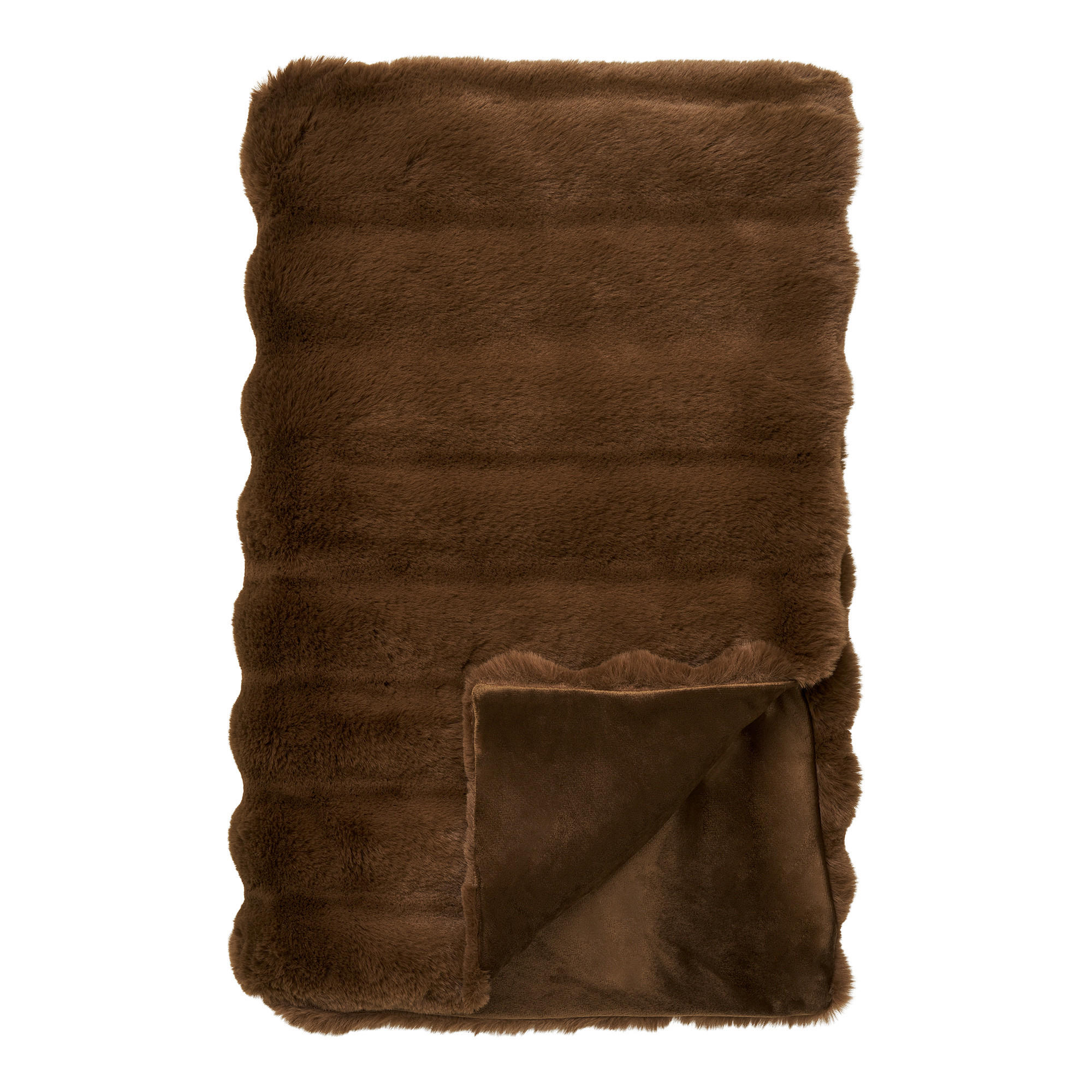 PLAID Galena 180/130 cm  - Braun, Basics, Textil (180/130cm)