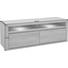 TV-ELEMENT Eiche furniert, massiv Eichefarben - Eichefarben, KONVENTIONELL, Holz (165/57/51cm) - Voleo