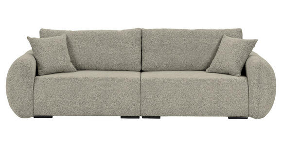 SCHLAFSOFA Flachgewebe Mintgrün  inkl. Zierkissen, Rückenkissen, Bettkasten, Schlaffunktion, Rücken echt, Liegefläche im Originalstoff  - Schwarz/Mintgrün, KONVENTIONELL, Kunststoff/Textil (250/74/92cm) - Carryhome
