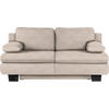 SCHLAFSOFA Flachgewebe Champagner  - Wengefarben/Champagner, KONVENTIONELL, Holz/Textil (203/94/100cm) - Novel