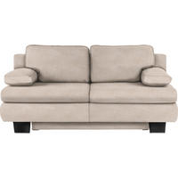 SCHLAFSOFA Flachgewebe Champagner  - Wengefarben/Champagner, KONVENTIONELL, Holz/Textil (203/94/100cm) - Novel