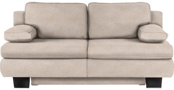 SCHLAFSOFA Flachgewebe Champagner - Wengefarben/Champagner, KONVENTIONELL, Holz/Textil (203/94/100cm) - Novel