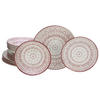 TAFELSERVICE Mexico rot 18-teilig  - Rostfarben/Multicolor, Basics, Keramik - Creatable