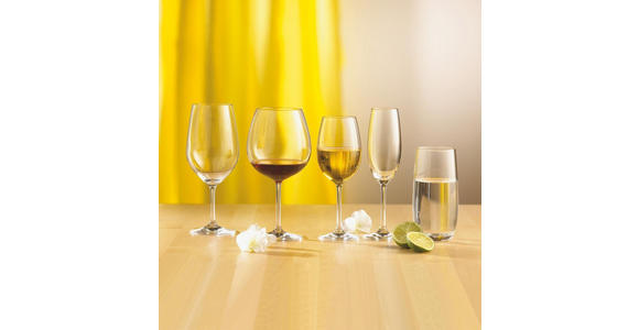 GLÄSERSET Celebration 6-teilig - Klar, Basics, Glas (26.4/18.4/17.2cm) - Novel
