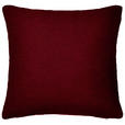 ZIERKISSEN  40/40 cm   - Dunkelrot, MODERN, Textil (40/40cm) - Novel